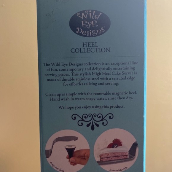 NEW in box high heel cake server - Picture 3 of 4